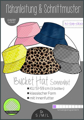 Schnittmuster kibadoo bucket - schnittmuster,