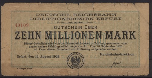 26448 notgeld erfurt - -,