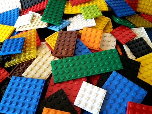 Lego basic platten - 25,