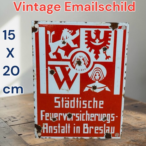 Vintage alt feuerversicherungs - alt,
