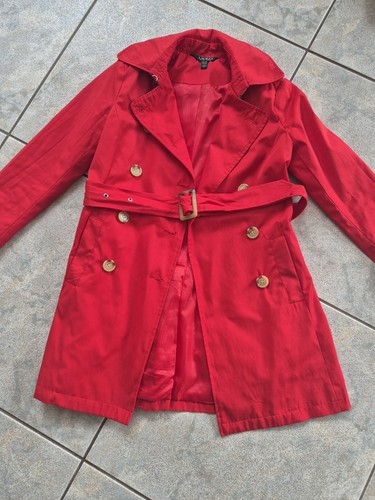 Ralph lauren trenchcoat rot - trenchcoat, gr