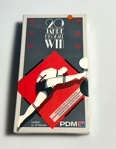 Jahre fußball vhs pal - fußball, wm