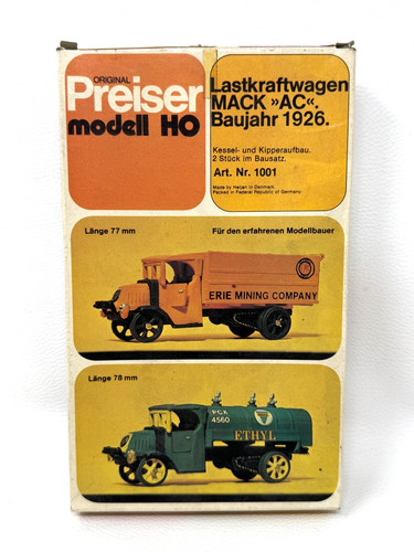 Preiser 1101 lastwagen mack - 1101,