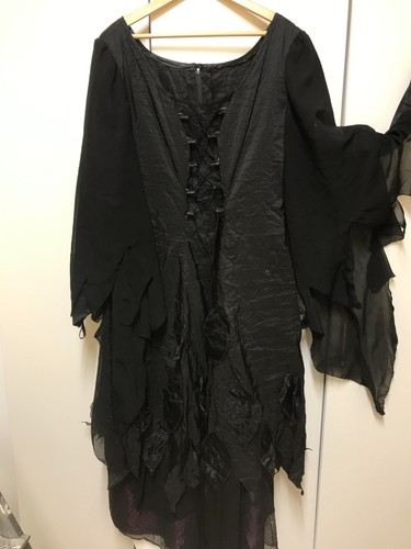 Atelier kleid hexe - mit, hut