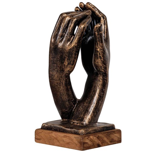 Eisenfigur hand die kathedrale - die,