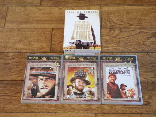Sergio leone dvd set - -, dvd-set