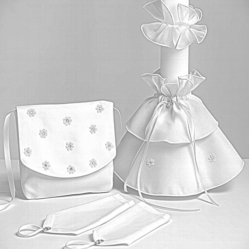 Kerzentuch kommunion tasche - kerzentuch,
