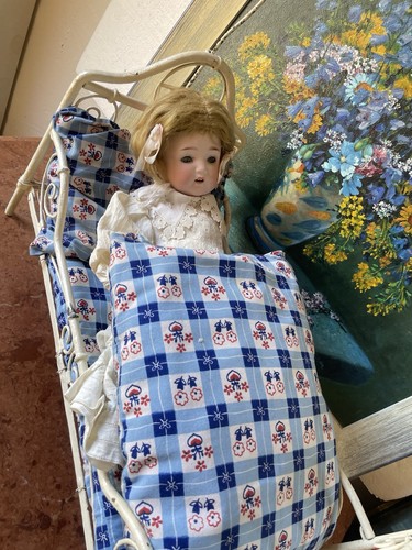 Antike biskuitporzellan puppe - antike, biskuitporzellan-puppe