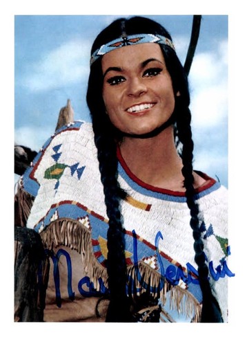 Marie versini autogrammkarte - marie,
