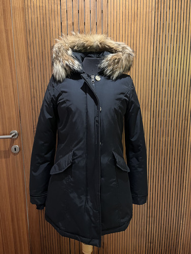 Woolrich parker mit echtem - woolrich,