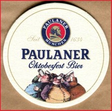 Bierdeckel paulaner - (105),