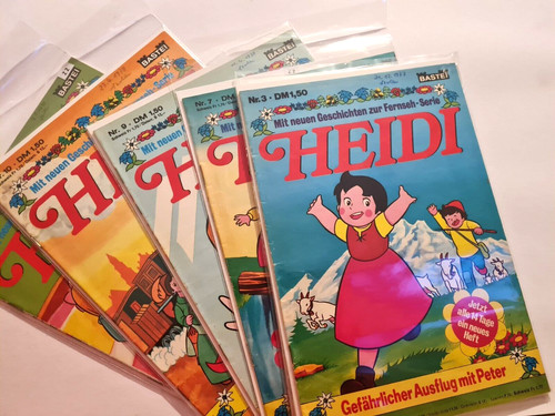 Heidi hefte mit den - den, neuen