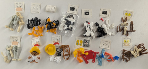 Steckfiguren bugs bunny und - bunny, co