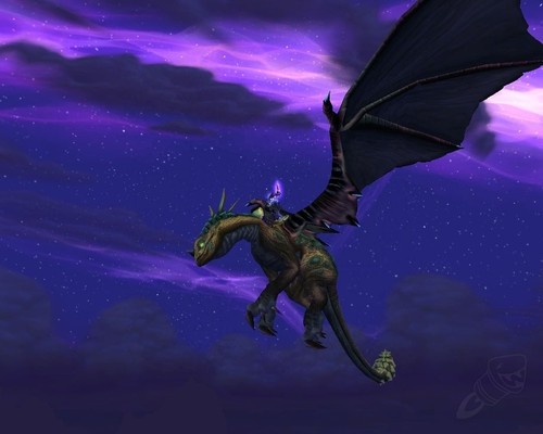 Mottled drake wow mount - mottled,