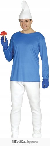 Kostüm schlumpf hose shirt - schlumpf,
