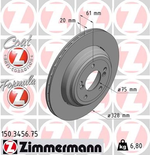 Zimmermann bremsscheibe - zimmermann,