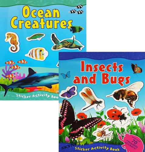 Childrens sticker activity - a4,