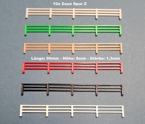 10x zaun spur insg 90cm - 10x,
