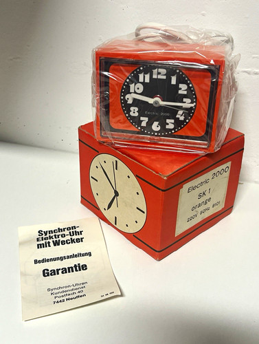 Nos vintage wecker - nos!, electric
