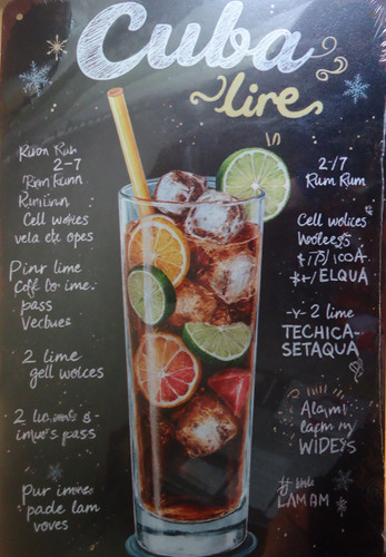 Cuba libre retro - cuba,
