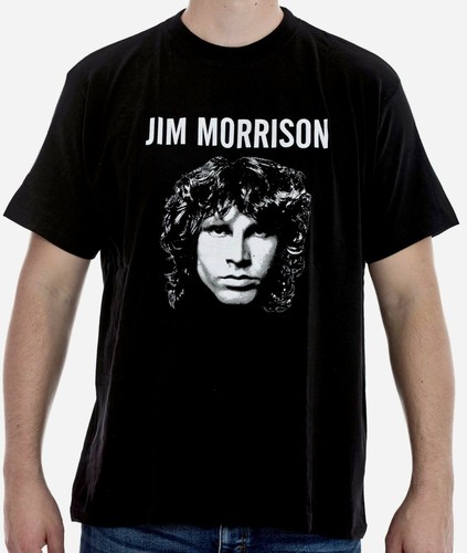 Shirt jim morrison schwarz - morrison,