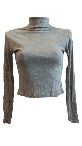 Damen bauch frei langarm - ,