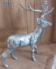 Große dekofigur hirsch mit - große,