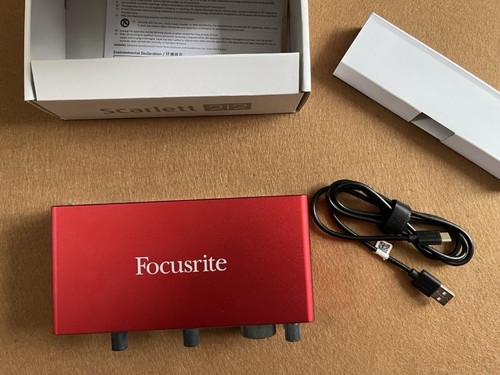 Focusrite scarlett 2i2 3rd - 2i2, gen