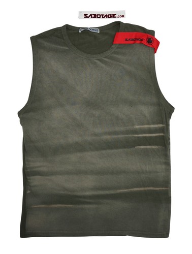 Sabotage muskelshirt grün - muskelshirt,