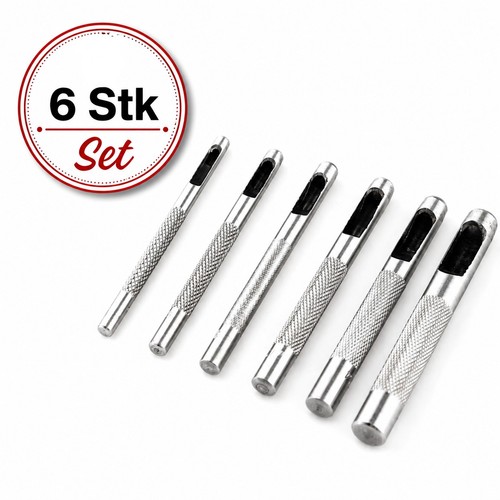 Stk locheisen set 4 mm - 6, 1,5–4