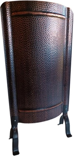 Ofenschirm gehämmert 91x46cm