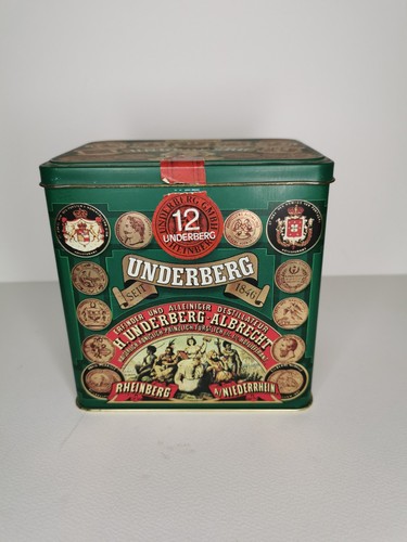 Underberg blechdose sammler - blechdose,