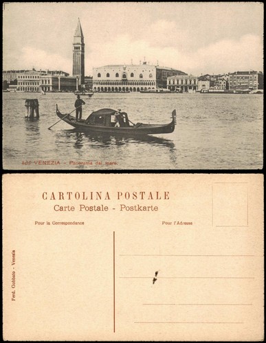Cartolina venedig venezia - cartolina,