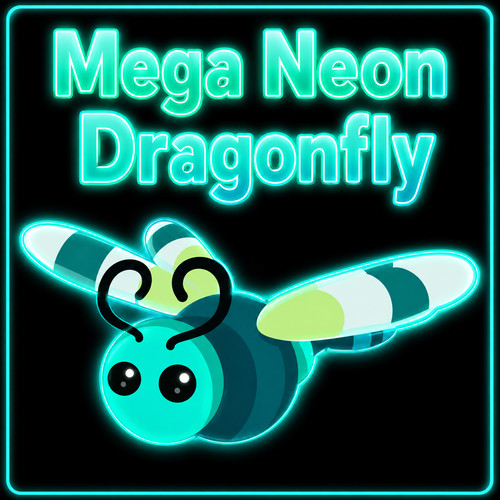 Mega neon dragonfly - mega, (billig)