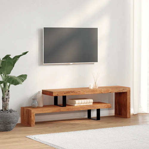 Schrank massivholz akazie - tv-schrank,