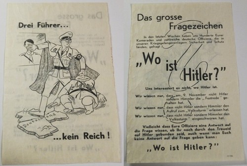 1944 wehrmacht flugblatt - wehrmacht, drei
