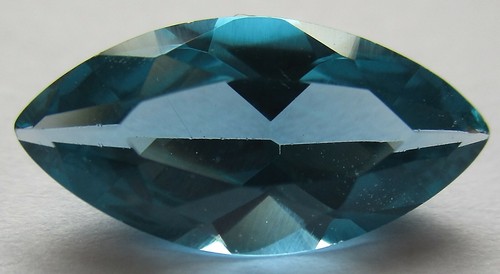 Synthetischer stein 14x7 mm - synthetischer,