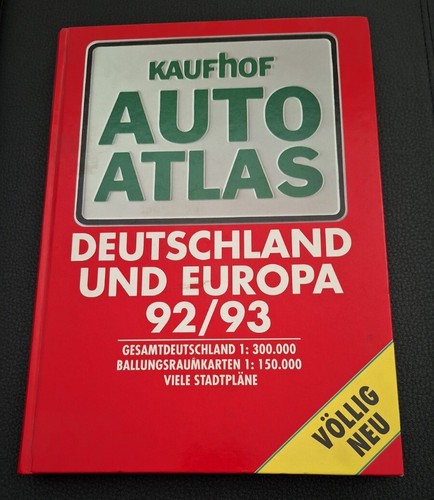 Kaufhof autoatlas deutschland - kaufhof,