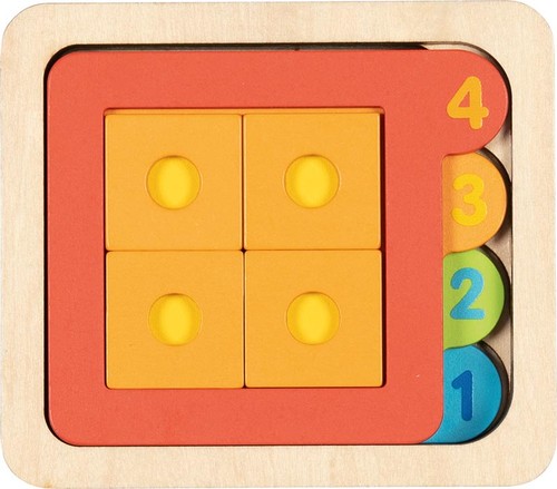 Goki 57350 schichtenpuzzle - 57350,