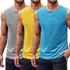 Herren tank top 3er - top, 2/3er