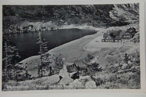 Ansichtskarte riesengebirge - ansichtskarte,
