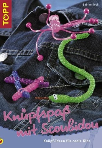 Knüpfspass mit scoubidou - knüpfspass,
