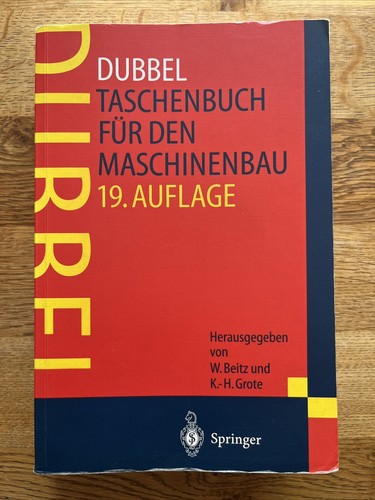 Dubbel taschenbuch für - dubbel,, den
