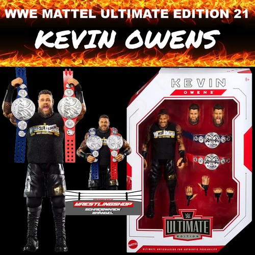 Wwe mattel ultimate - mattel, edition