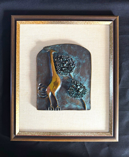 Strassacker bronze relief - strassacker,