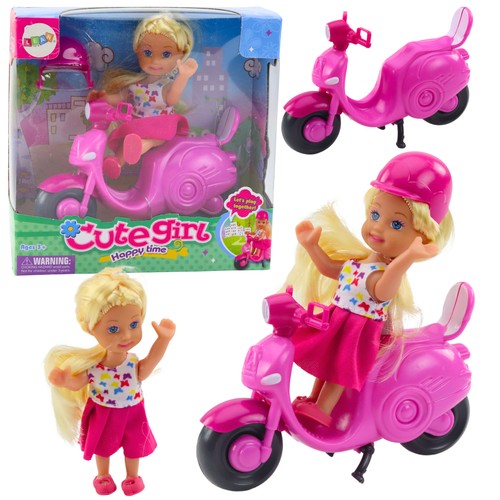 Mini puppen set roller - mini,