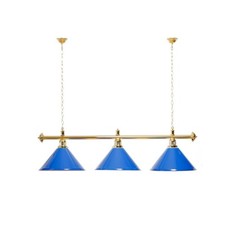 Billardlampe blaue schirme - blaue,