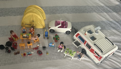 Playmobil wohnwagen auto - wohnwagen,