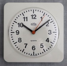Alfa haller wanduhr - haller, kunststoff