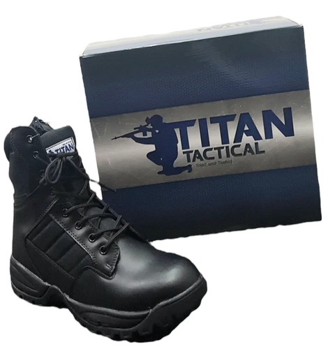 Black patrol leder - black,